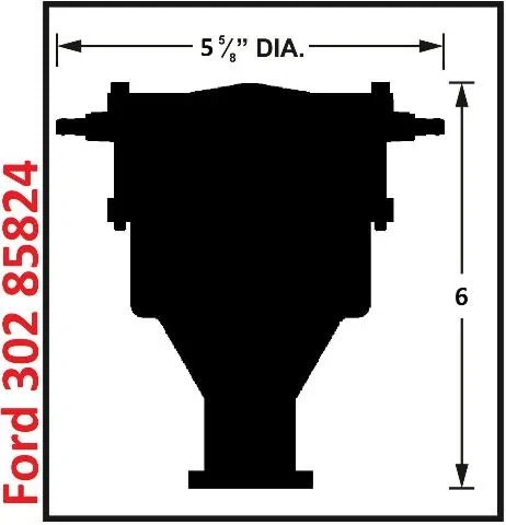 Ford 289 - 302 Crab Cap Distributor - 85824